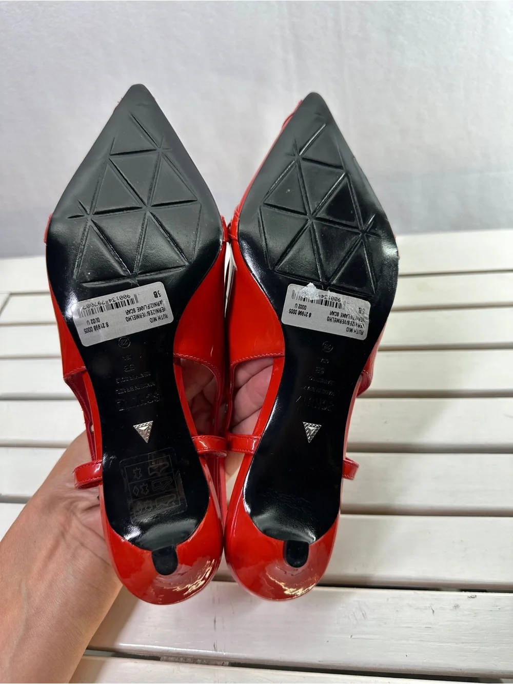Schutz Ruth Patent Pump, Red - Picture 7 of 9